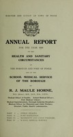 view [Report 1926] / Medical Officer of Health, Poole Borough.