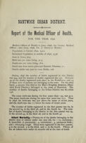 view [Report 1896] / Medical Officer of Health, Nantwich U.D.C.