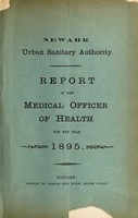 view [Report 1895] / Medical Officer of Health, Newark-on-Trent Borough.