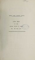 view [Report 1953] / Medical Officer of Health, Repton R.D.C.