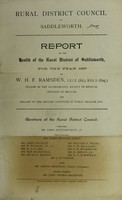 view [Report 1897] / Medical Officer of Health, Saddleworth R.D.C.