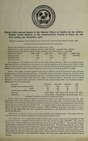 view [Report 1908] / Medical Officer of Health, Saffron Walden U.D.C.