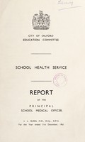 view [Report 1961] / School Medical Officer of Health, Salford.