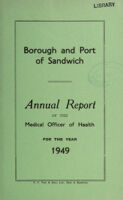 view [Report 1949] / Medical Officer of Health, Sandwich Borough & Port.