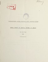 view [Report 1960] / Medical Officer of Health, Sandwich Borough & Port.