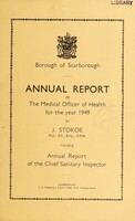 view [Report 1949] / Medical Officer of Health, Scarborough Borough.