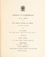 view [Report 1970] / Medical Officer of Health, Scarborough Borough.