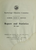 view [Report 1932] / School Medical Officer of Health, Scarborough.