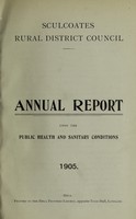 view [Report 1905] / Medical Officer of Health, Sculcoates R.D.C.