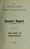 view [Report 1913] / Medical Officer of Health, Sculcoates R.D.C.