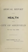 view [Report 1909] / Medical Officer of Health, Sheffield City.