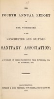 view [Report 1856] / Manchester and Salford Sanitary Association.