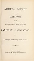 view [Report 1873] / Manchester and Salford Sanitary Association.