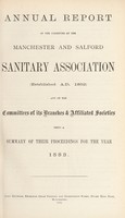 view [Report 1883] / Manchester and Salford Sanitary Association.