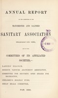 view [Report 1890] / Manchester and Salford Sanitary Association.