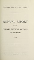 view [Report 1955] / Medical Officer of Health, Salop / Shropshire County Council.