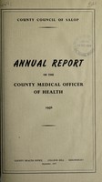 view [Report 1956] / Medical Officer of Health, Salop / Shropshire County Council.
