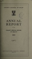 view [Report 1959] / Medical Officer of Health, Salop / Shropshire County Council.