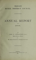 view [Report 1908] / Medical Officer of Health, Skegby R.D.C.