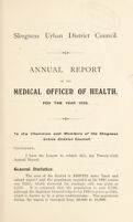view [Report 1925] / Medical Officer of Health, Skegness U.D.C.