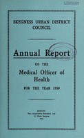 view [Report 1950] / Medical Officer of Health, Skegness U.D.C.