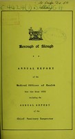 view [Report 1955] / Medical Officer of Health, Slough Borough.