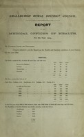 view [Report 1904] / Medical Officer of Health, Smallburgh (Union) R.D.C.