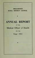 view [Report 1951] / Medical Officer of Health, Smallburgh (Union) R.D.C.