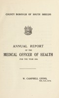 view [Report 1945] / Medical Officer of Health, South Shields County Borough.