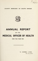 view [Report 1950] / Medical Officer of Health, South Shields County Borough.