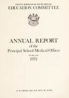 view [Report 1972] / School Medical Officer of Health, South Shields County Borough.