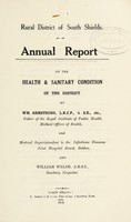 view [Report 1925] / Medical Officer of Health, South Shields R.D.C.