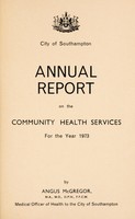 view [Report 1973] / Medical Officer of Health, Southampton County Borough.