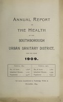 view [Report 1909] / Medical Officer of Health, Southborough U.D.C.