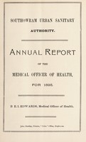 view [Report 1895] / Medical Officer of Health, Southowram U.D.C.