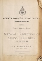 view [Report 1918] / School Medical Officer of Health, Southport County Borough.