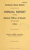 view [Report 1951] / Medical Officer of Health, Southwick U.D.C.