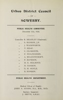 view [Report 1920] / Medical Officer of Health, Sowerby U.D.C.