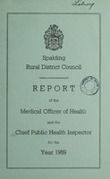 view [Report 1959] / Medical Officer of Health, Spalding R.D.C.