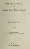 view [Report 1939] / Medical Officer of Health, Spalding U.D.C.