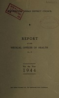 view [Report 1944] / Medical Officer of Health, Spenborough U.D.C.