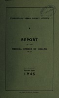 view [Report 1945] / Medical Officer of Health, Spenborough U.D.C.