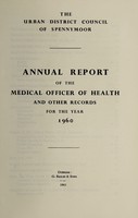 view [Report 1960] / Medical Officer of Health, Spennymoor U.D.C.