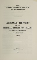 view [Report 1972] / Medical Officer of Health, Spennymoor U.D.C.