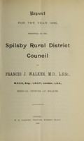 view [Report 1895] / Medical Officer of Health, Spilsby R.D.C.