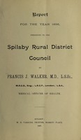 view [Report 1896] / Medical Officer of Health, Spilsby R.D.C.