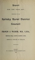 view [Report 1897] / Medical Officer of Health, Spilsby R.D.C.