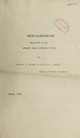 view [Report 1938] / Medical Officer of Health, Spilsby R.D.C.