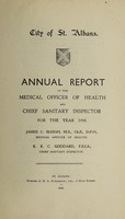 view [Report 1948] / Medical Officer of Health, St Albans City.