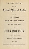 view [Report 1906] / Medical Officer of Health, St Albans Urban Sanitary District.